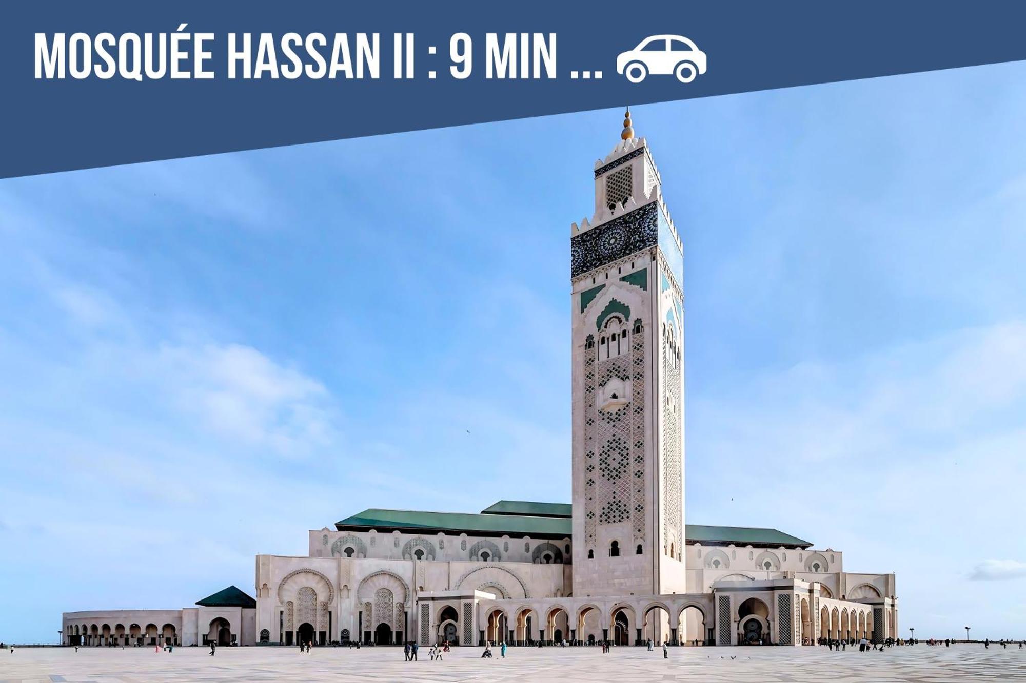 Studio Cosy Proche Gares & Mosque Hassan II カサブランカ エクステリア 写真